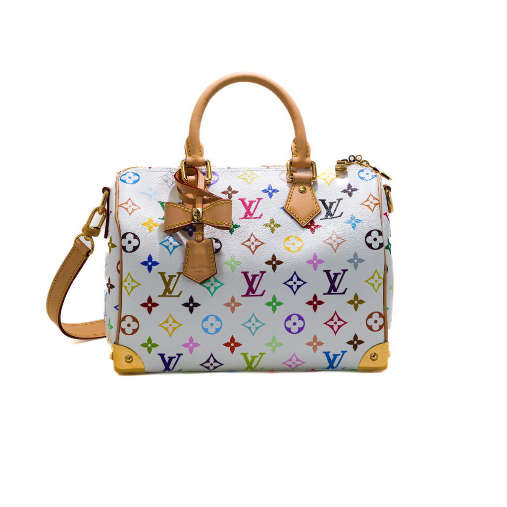 Louis Vuitton X Takashi Murakami Monogram Multicolor Speedy