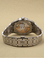 Audemars Piguet 150th Year An. Light Blue Dial on Stainless Steel 26684ST.OO.1356ST.01 with Box