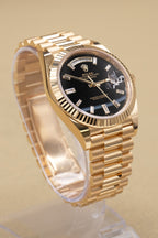 Rolex Day-Date 40 Onyx Dial on President 228238 Complete 2026