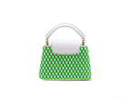 Louis Vuitton Taurillon Braided Capucines Mini in Vert Green