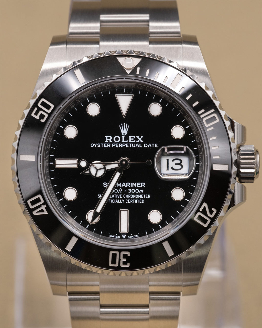 Rolex Submariner Black Dial on Oyster 126610LN Complete 2026