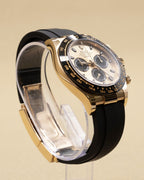 Rolex Daytona Champagne And Index Dial on Oysterflex 116518LN Card 2020