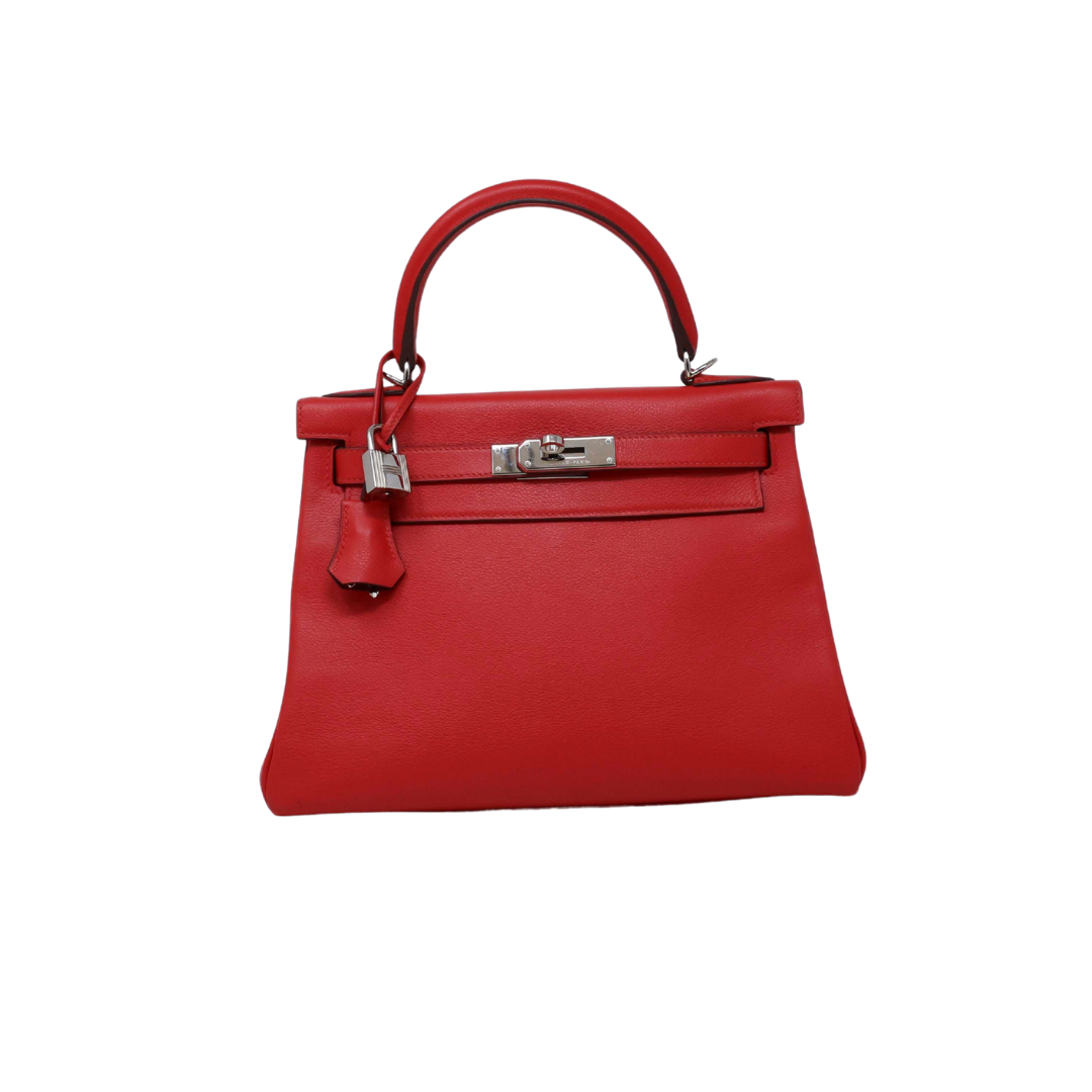Hermes Togo Kelly Retoure 28 Handbag