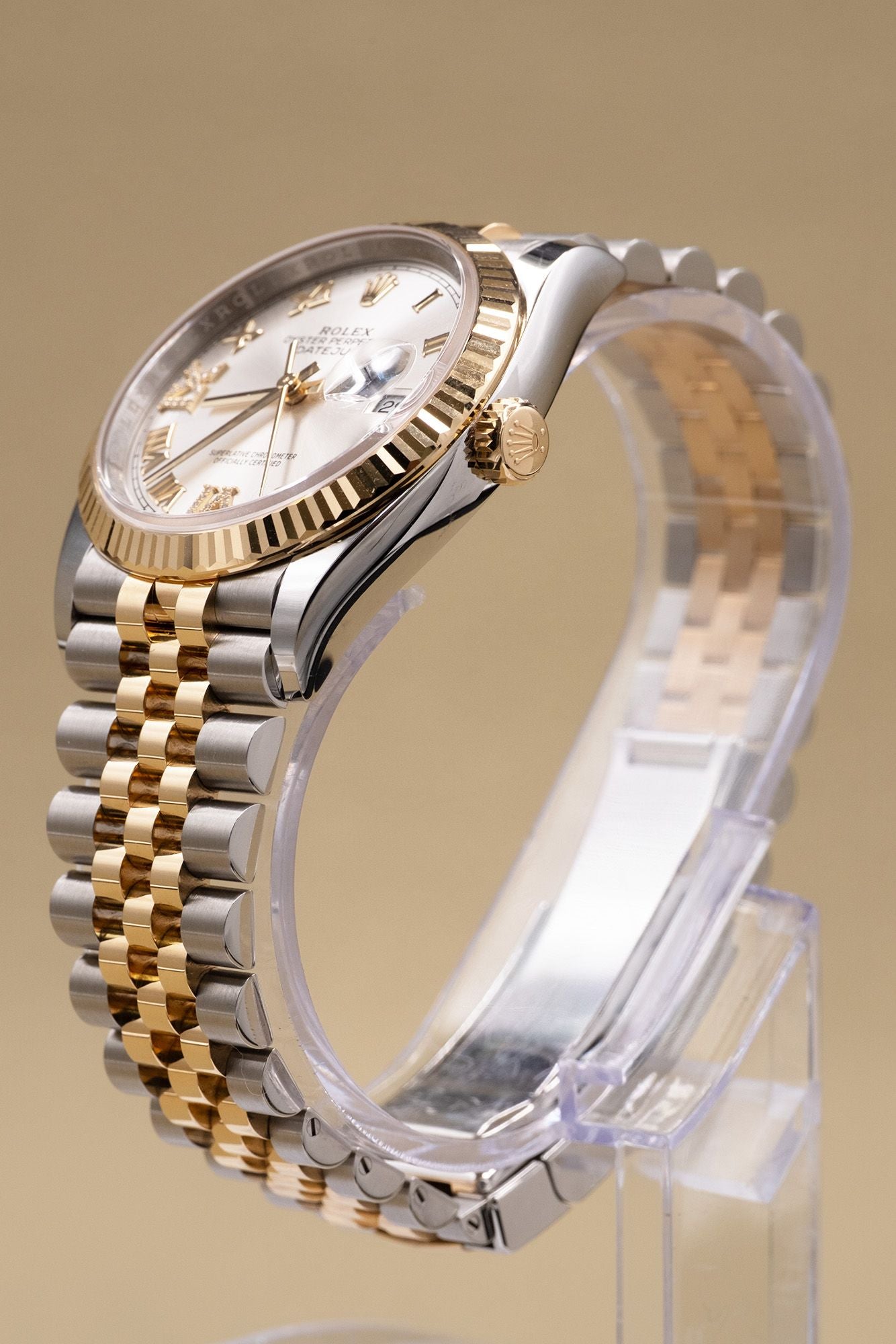 Rolex Datejust 36 Silver Roman Dial on Jubilee 126233 Complete 2026