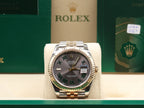 Rolex Datejust 41 Slate Green Roman Dial on Jubilee 126333 Complete 2021