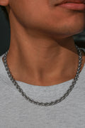 14K Yellow Gold Franco Link Chain Necklace 22.5 Inch N-2252