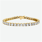 Classic Diamond Tennis Bracelet in 14K Gold, 12ct B-12ct 4pr