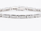 Elegant Round Brilliant Diamond Tennis Bracelet, 4.08ct B-4088