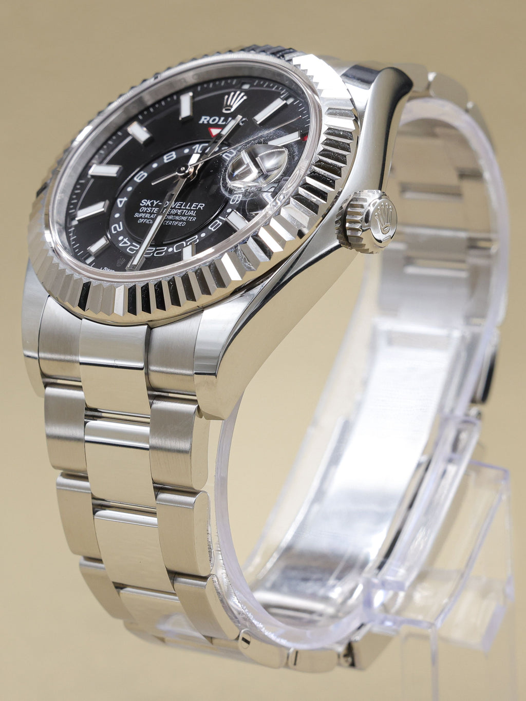 Rolex SkyDweller Black Index Dial on Oyster 336934 Complete 2026