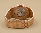 Audemars Piguet Royal Oak Selfwinding Black Dial on Bracelet 15500OR.OO.1220OR.01 Complete 2020