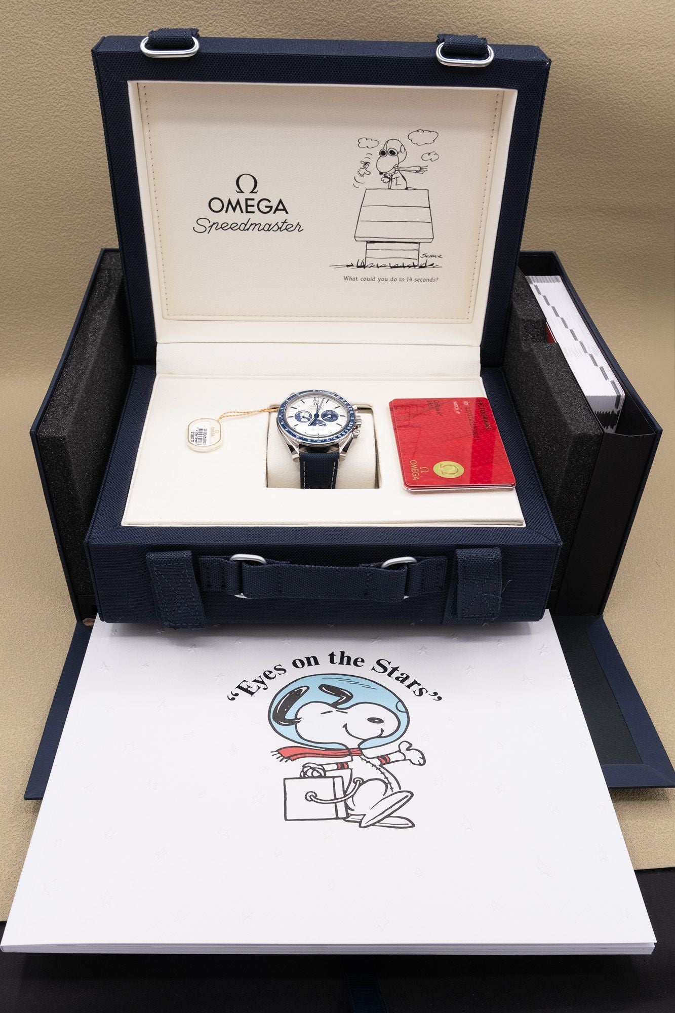 Omega Speedmaster Anniversary Series Co-Axial Master Chronometer Chronograph Silver Dial on Nylon Strap 310.32.42.50.02.001 Complete 2023