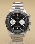 Tudor Black Bay Chrono Black Dial on Bracelet 79360N Complete 2021