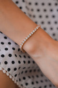 Classic Diamond Tennis Bracelet Jewelry, 12.4ct B-938