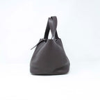 Hermes Dark Brown Taurillon Picotin