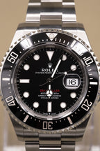 Rolex Sea-Dweller 43 Black Dial on Oyster 126600 Complete 2019