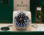Rolex GMT-Master II Batgirl Black Dial on Jubilee 126710BLNR Complete 2026