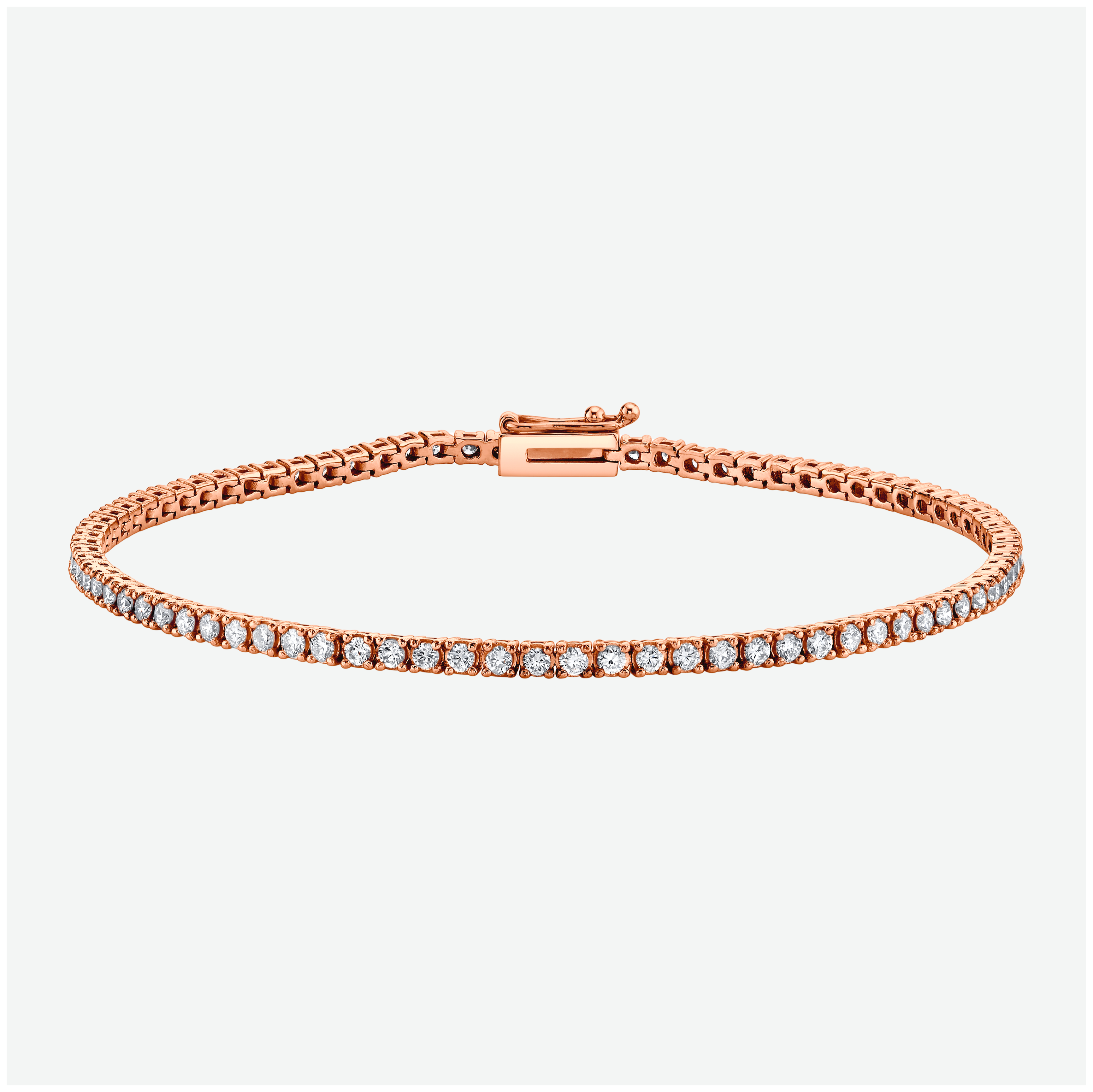 Classic Round Cut Jewelry Tennis Bracelet, 1ct b-100rd