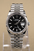 Rolex Datejust 36 Black Index Dial on Jubilee 126234 Complete 2025