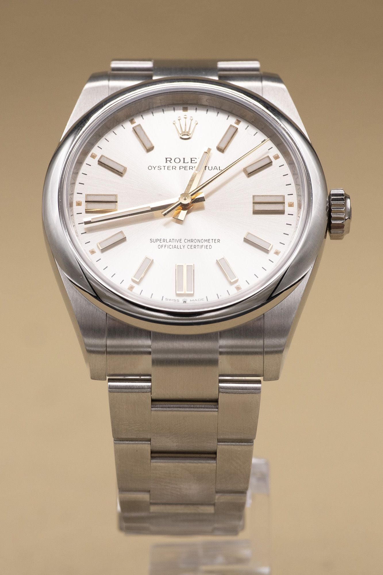 Rolex Oyster Perpetual 41 Silver Dial on Oyster 134300 Complete 2025