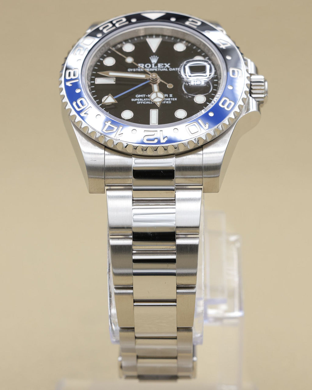 Rolex GMT-Master II 'Batman' Black Dial on Oyster 116710BLNR Complete 2018
