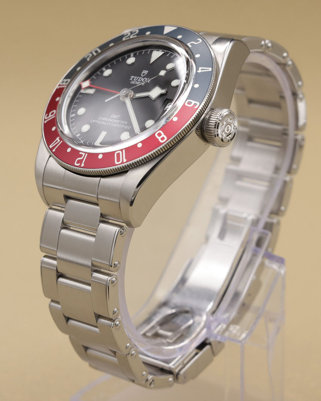 Tudor Black Bay GMT Black Dial on Bracelet M79830RB-0001 Complete 2018