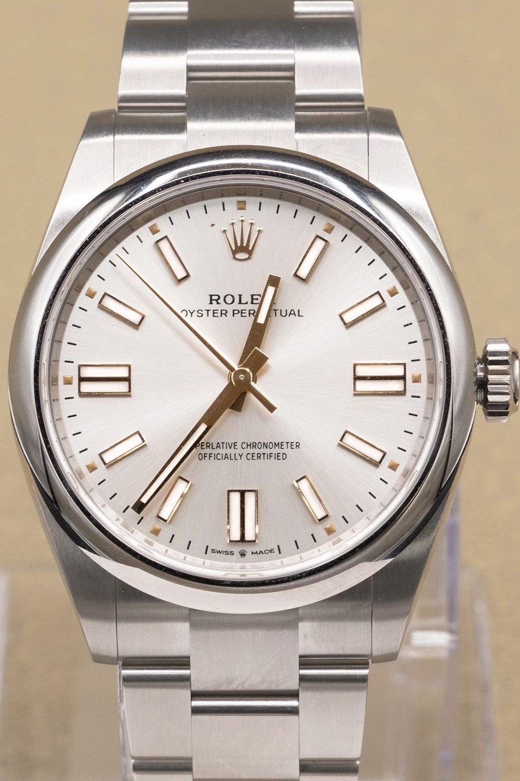 Rolex Oyster Perpetual 41 Silver Dial on Oyster 134300 Complete 2026