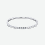 Gold Diamond Bangle and Cuff Bracelet B-300B