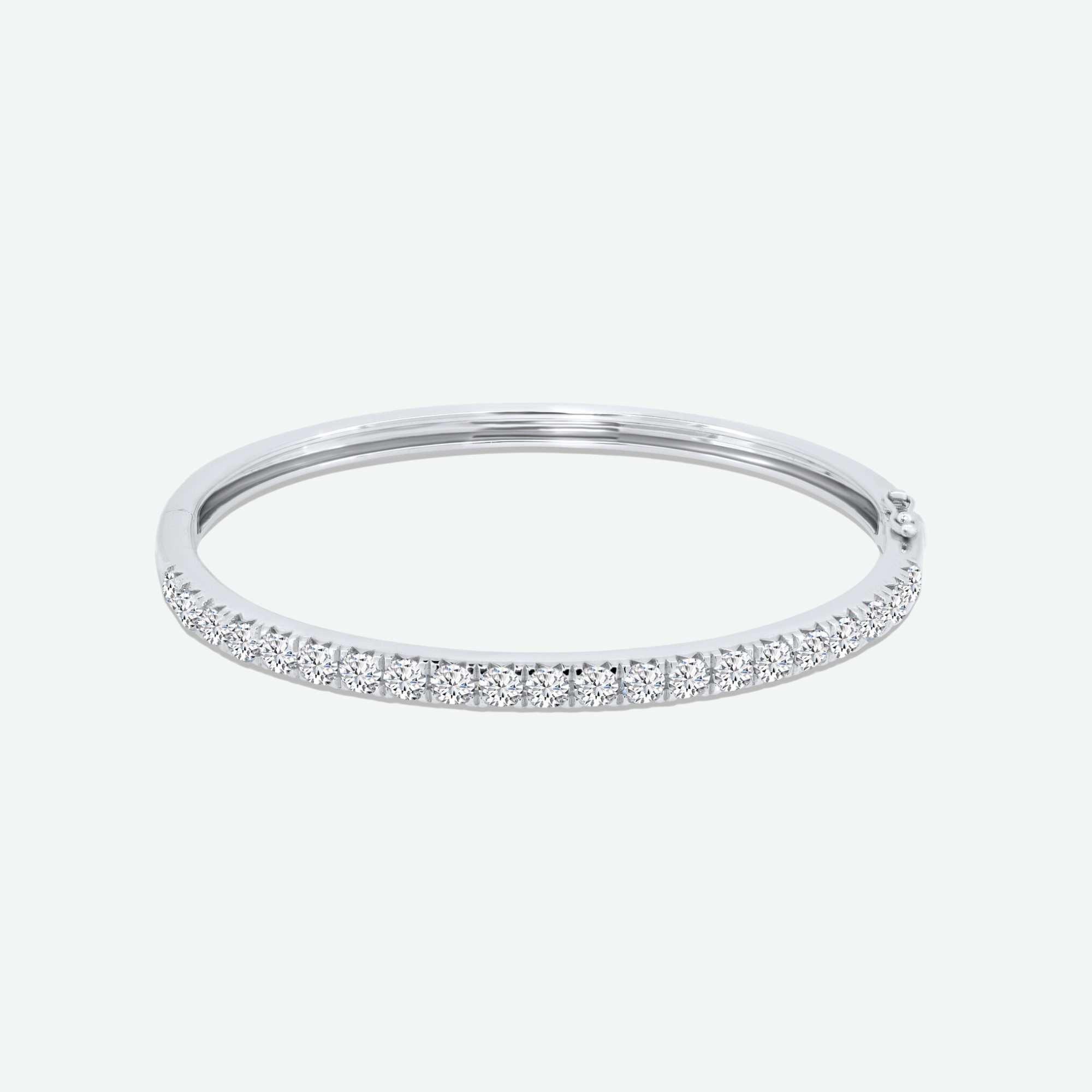 Gold Diamond Bangle and Cuff Bracelet B-300B