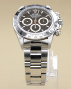 Rolex Daytona Zenith Black Dial on Oyster 16520 Service Papers and Box 2019