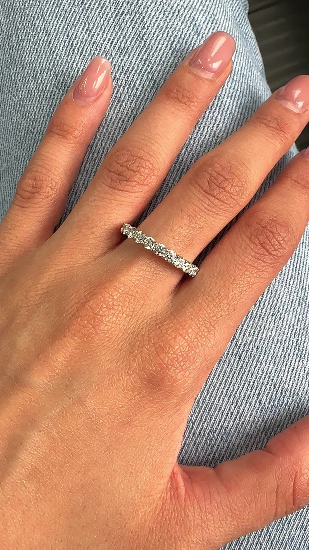 White Gold - Eternity Ring 2.13 cts.