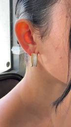Rose Gold - Hoops 3 cts.