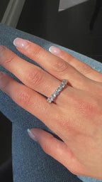White Gold - Eternity Ring 3.95 cts.