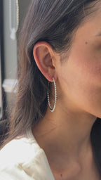 White Gold - Hoops 3.02 cts.