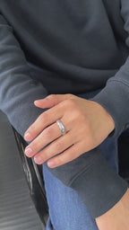 Men's Round Ring 0.4 cts.