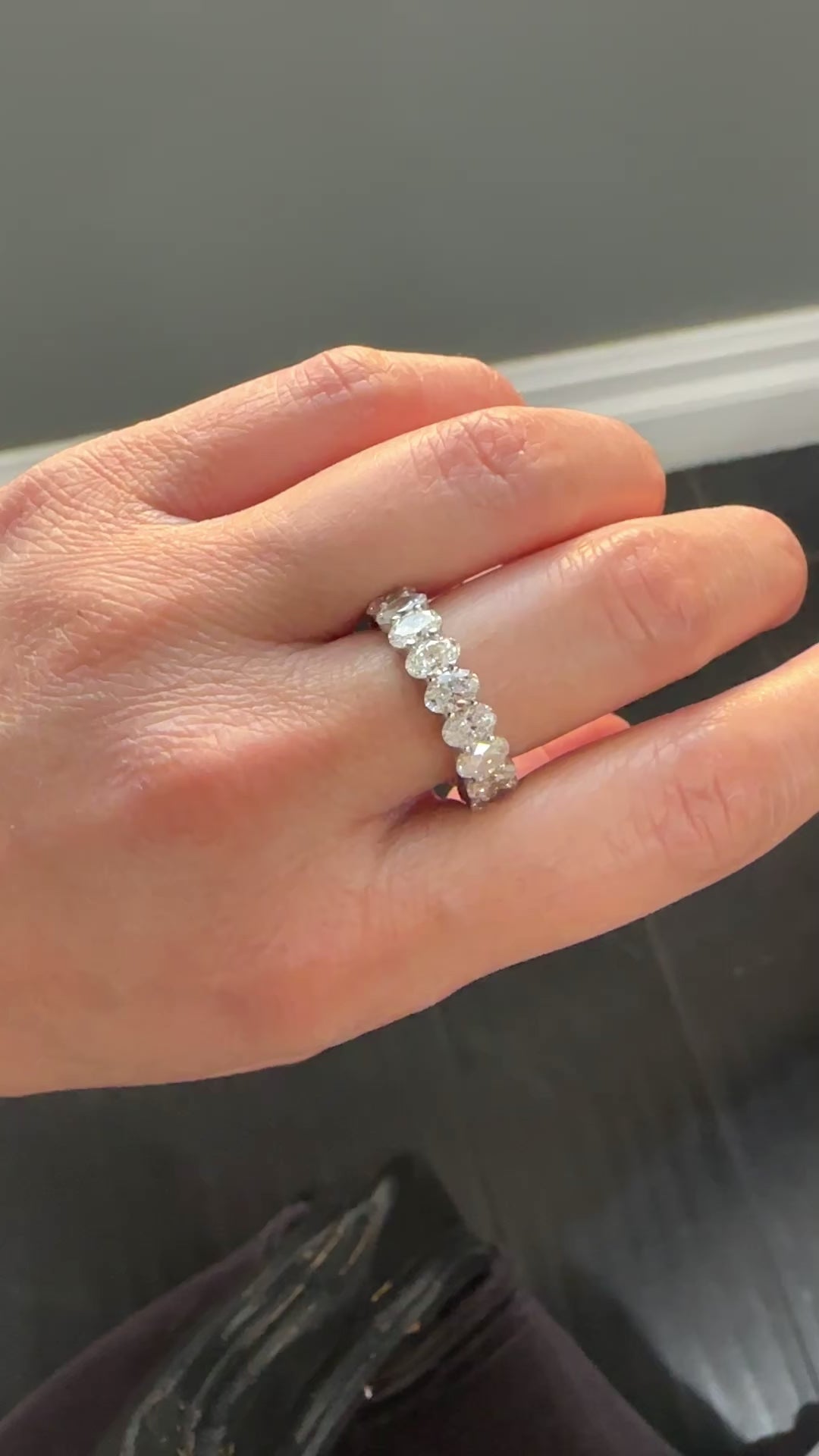 White Gold - Eternity Ring 4.75 cts.