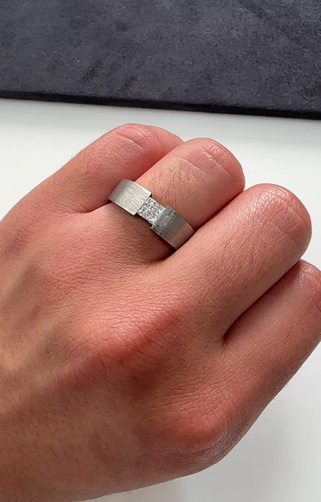 Men's Princess Ring 0.39 cts.