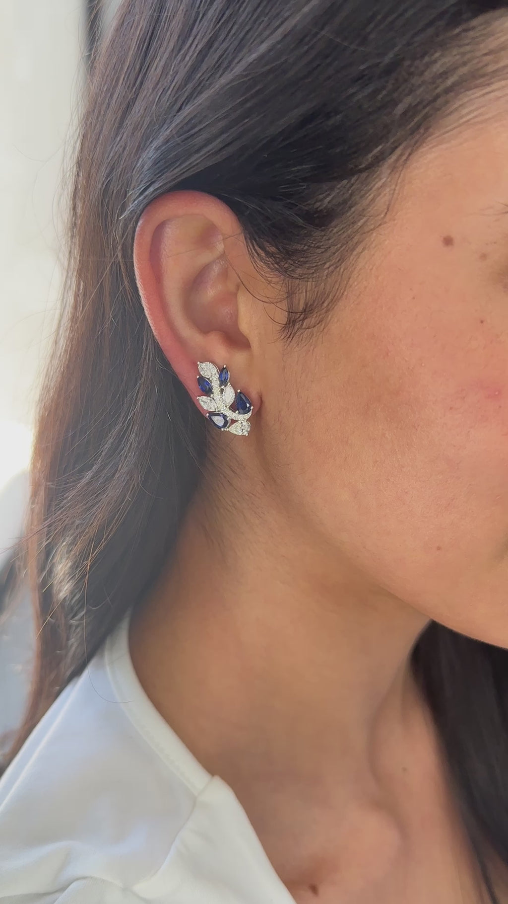 White Gold - Earrings 5.28 cts.