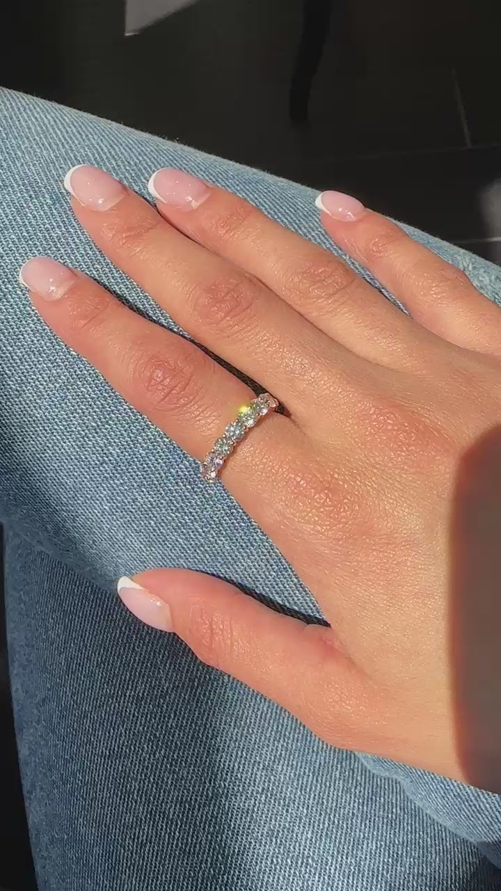 Rose Gold - Eternity Ring 3.23 cts.