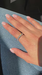 Rose Gold - Eternity Ring 3.23 cts.