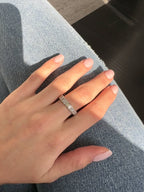 White Gold - Eternity Ring 3.68 cts.