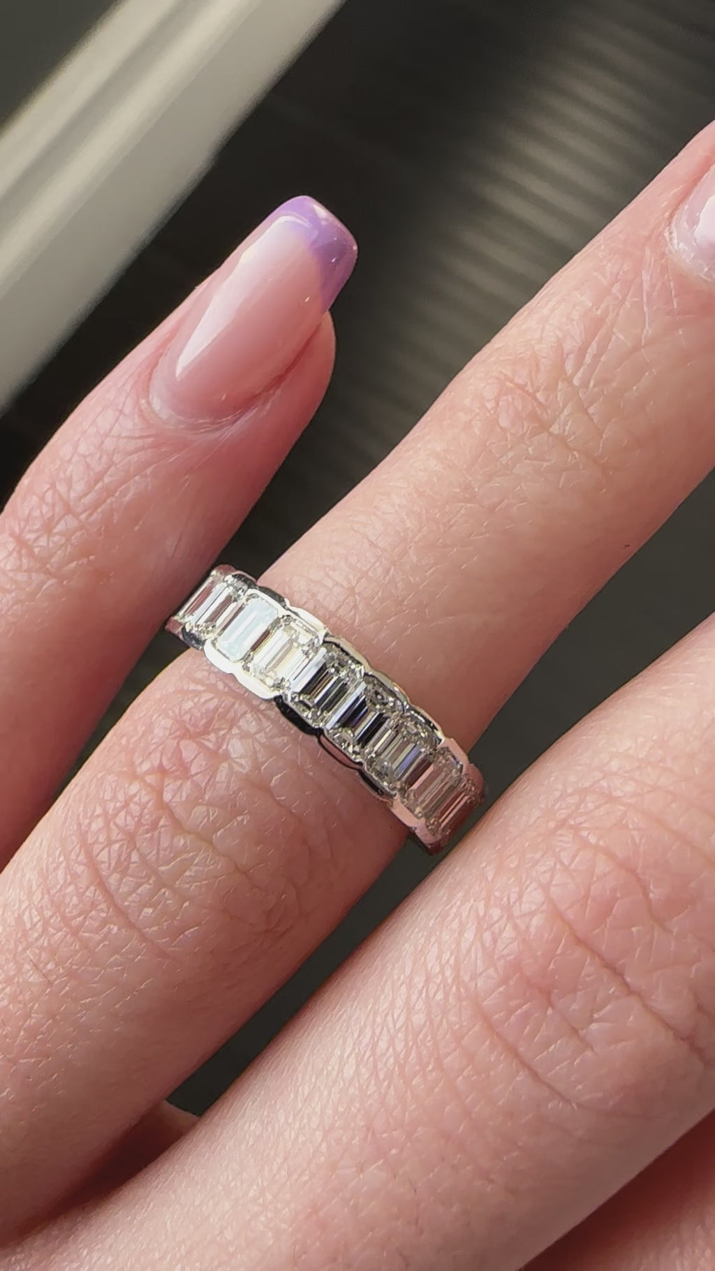 Platinum - Eternity Ring 5.33 cts.