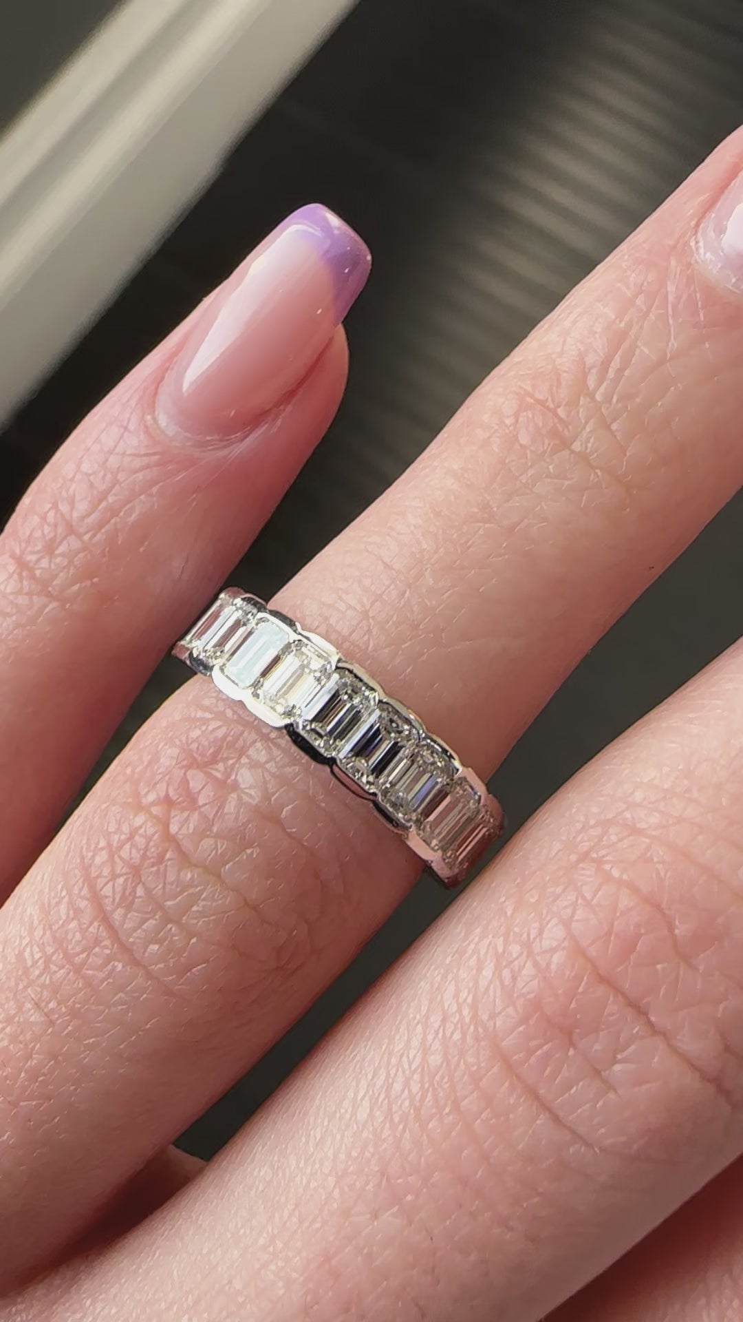 Platinum - Eternity Ring 5.33 cts.