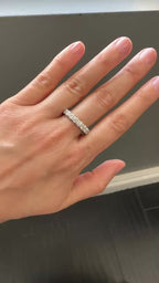 White Gold - Eternity Ring 2.5 cts.