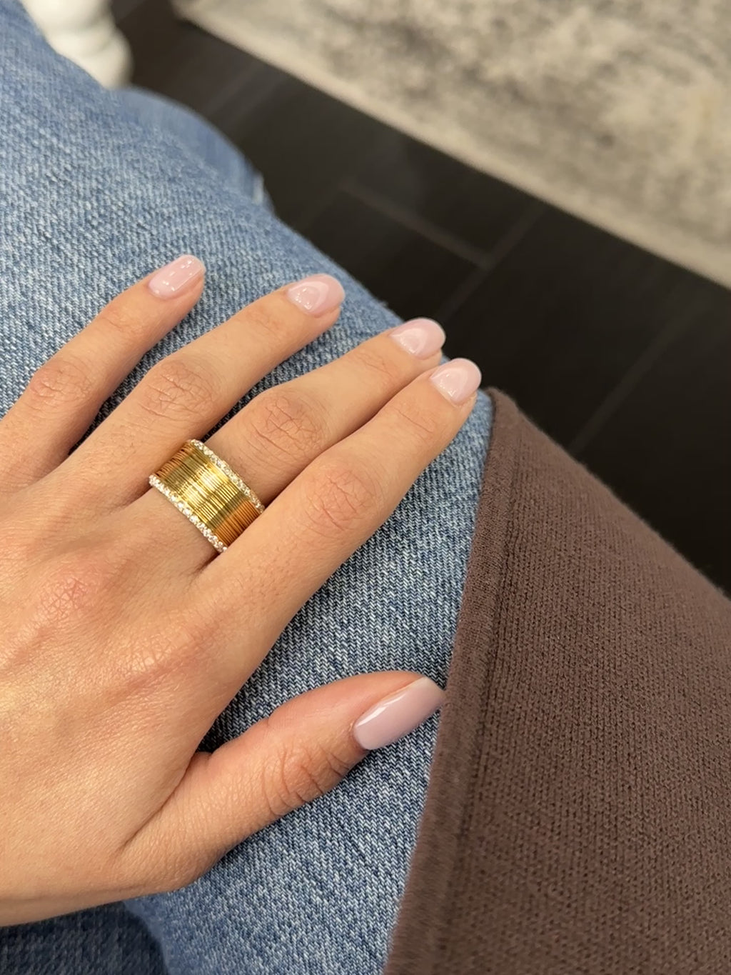 White Gold - Fashion Ring 1.2 cts.