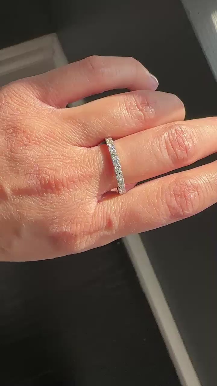White Gold - Eternity Ring 1.02 cts.