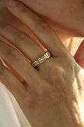 Yellow Gold - Eternity Ring 3.5 cts.