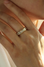 Yellow Gold - Eternity Ring 3.5 cts.