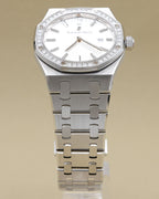 Audemars Piguet Royal Oak Quartz Ladies Silver Dial on Bracelet 67651ST.ZZ.1261ST.01 2015