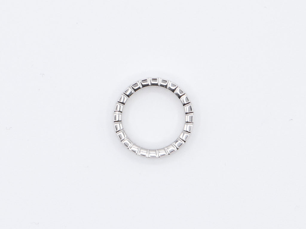 Emerald Cut Natural Diamond Platinum Eternity Band 5.33ct R-344EM