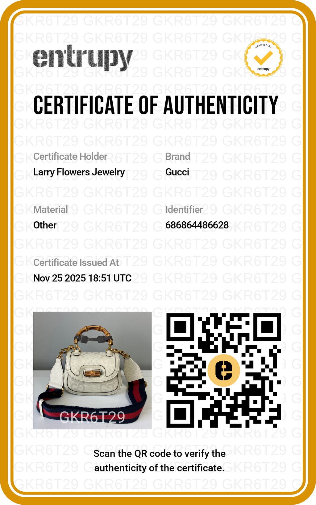 Gucci Bamboo Jumbo GG Handbag